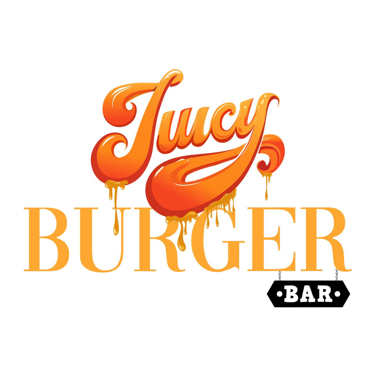 Juicy Burger Bar logo design