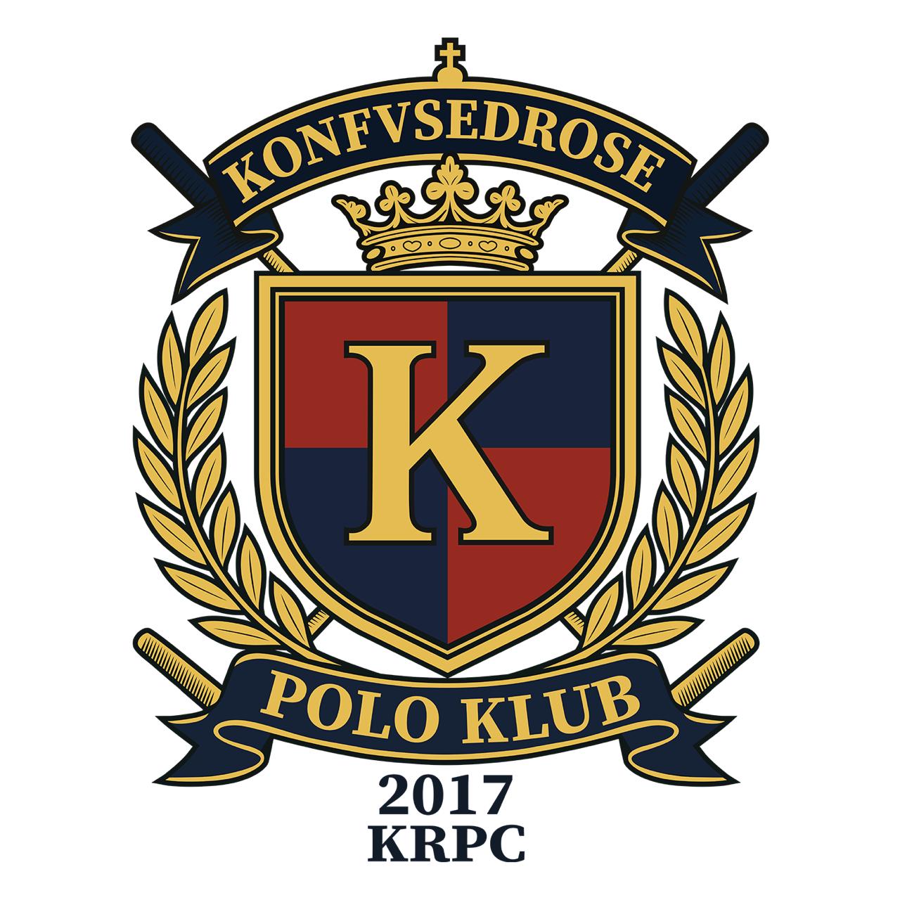 Konfvseddrose Polo Klub crest logo design